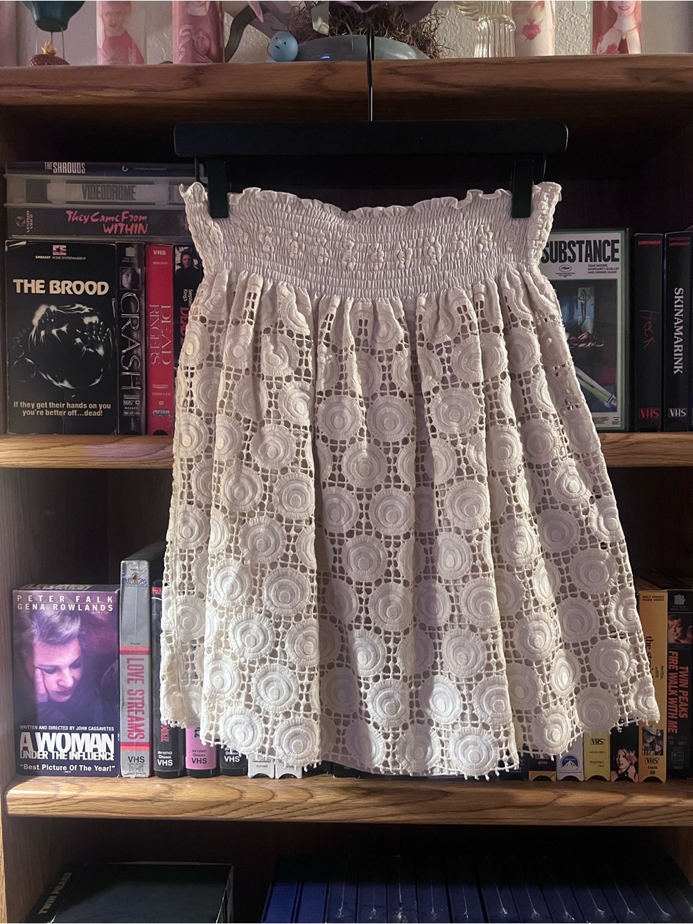 Miu Miu Spring 2006 Ivory Lace Skirt